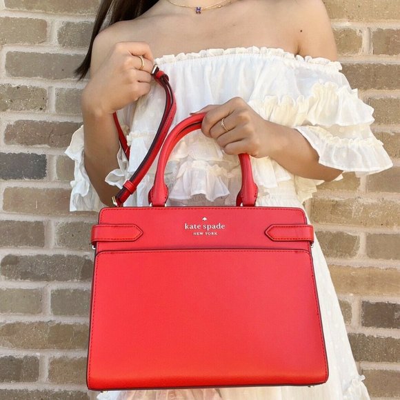 NWT Kate Spade Top Zip Satchel Crossbody - Picture 5 of 5